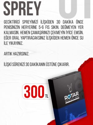 Rötar Başkan Geciktirici Sprey
