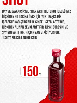 İstek Arttırıcı Shot İçecek 2 li Set